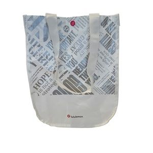 Lululemon reusable small‎ tote bag